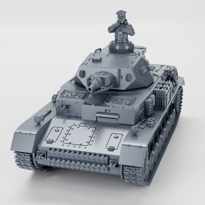 Panzer IV Ausf.F tank with the short 75mm gun