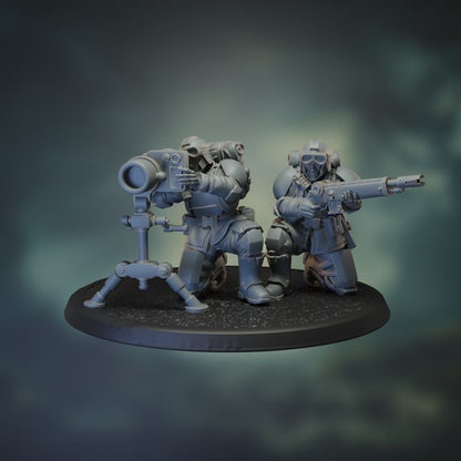 Militia Planetarum Heavy Weapon Team