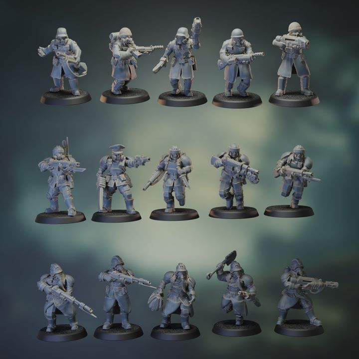 Militia Planetarum Modular Infantry Pack