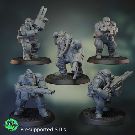 Militia Planetarum Trench Bullies