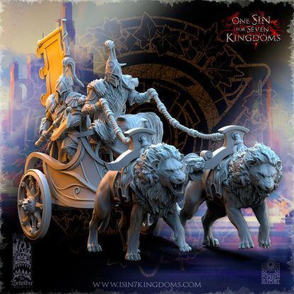 Silvermoor Elves Bear Guardians Chariot