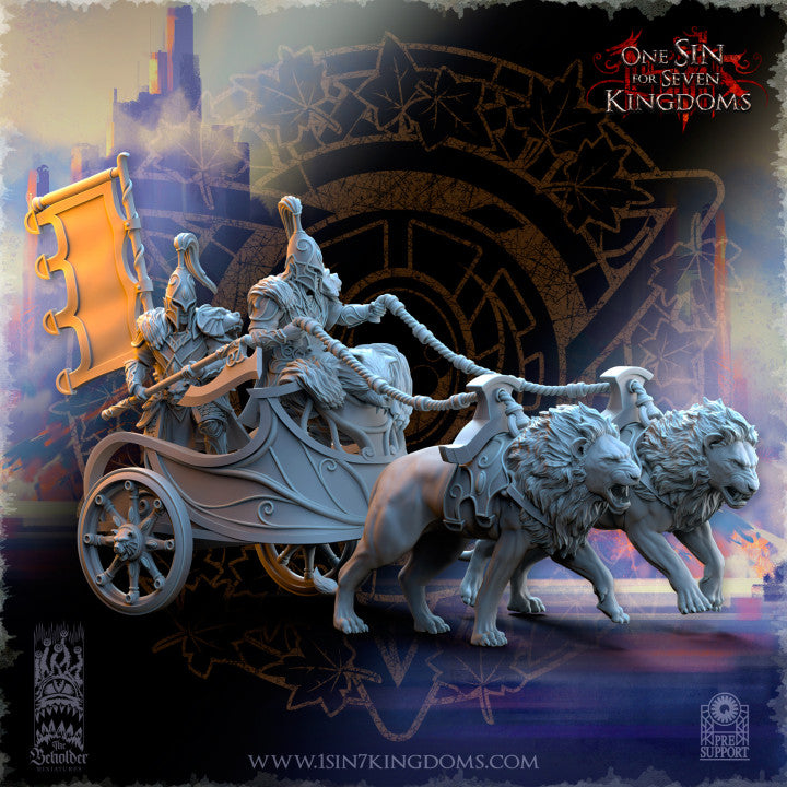 Silvermoor Elves Bear Guardians Chariot