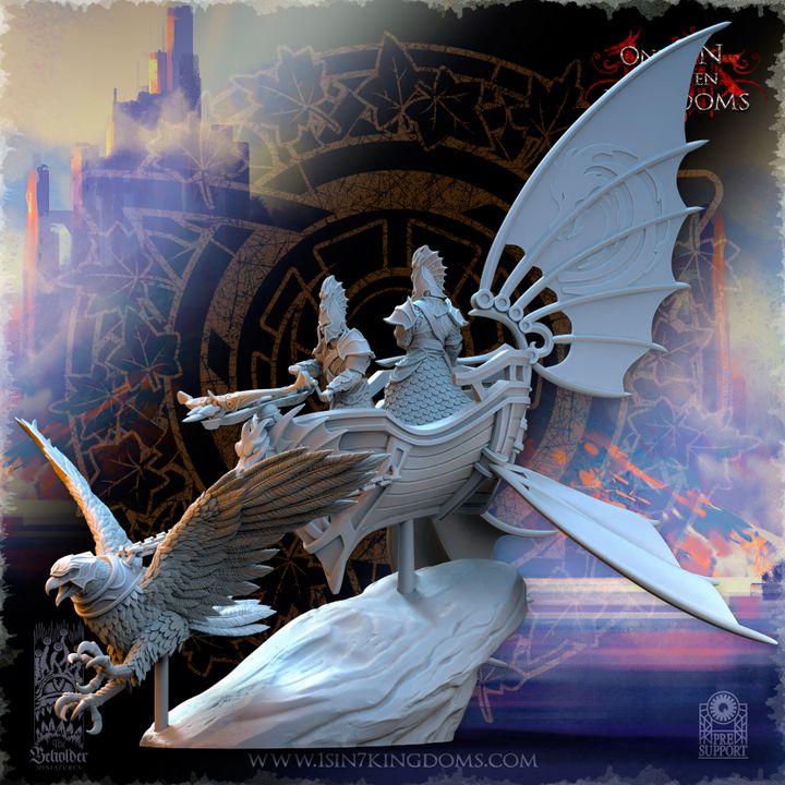 Silvermoor Elves Eagle Chariot