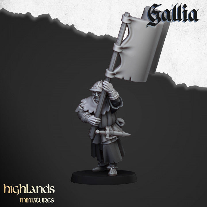 Kingdom of Gallia Men at Arms with Polearms