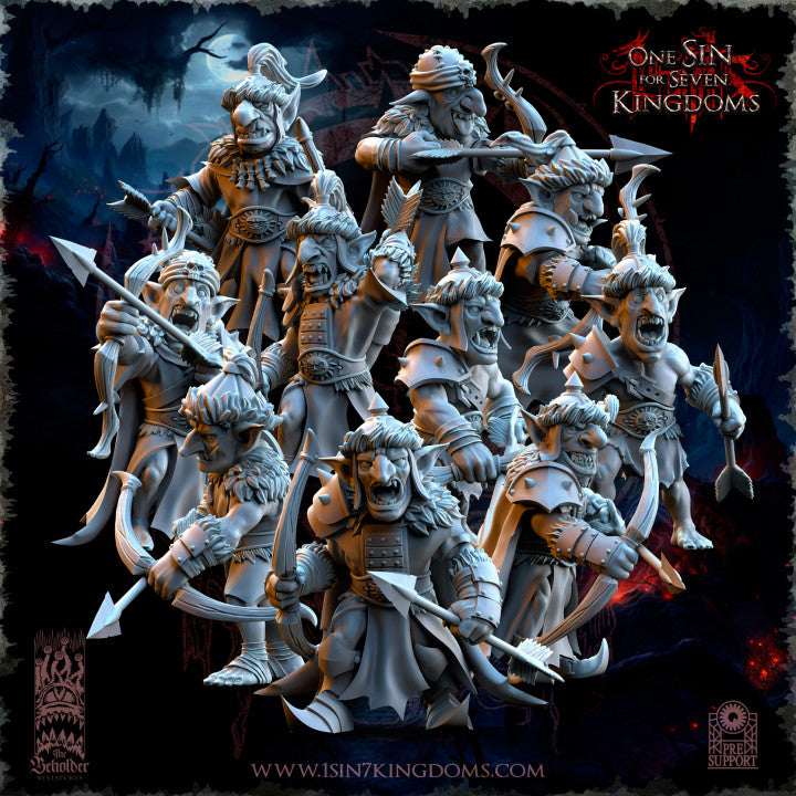 The Black Horde Goblins Desert Archers