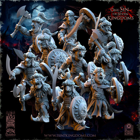 The Black Horde Goblins Desert Warriors