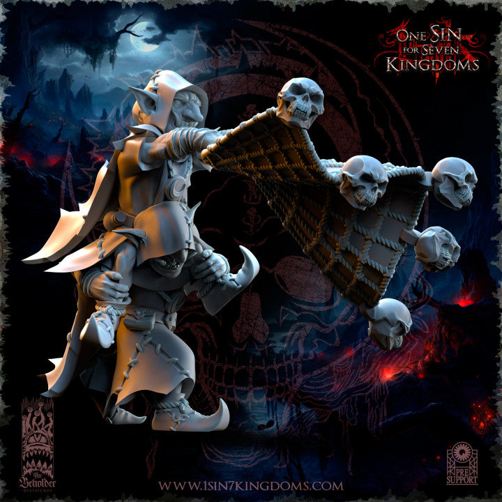 The Black Horde Goblins Skull Net Throwers