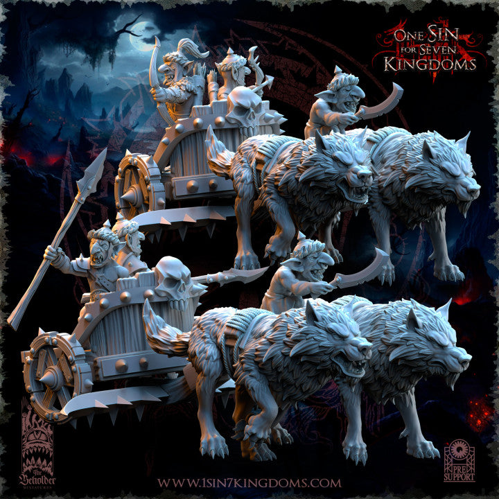 The Black Horde Goblins War Chariots