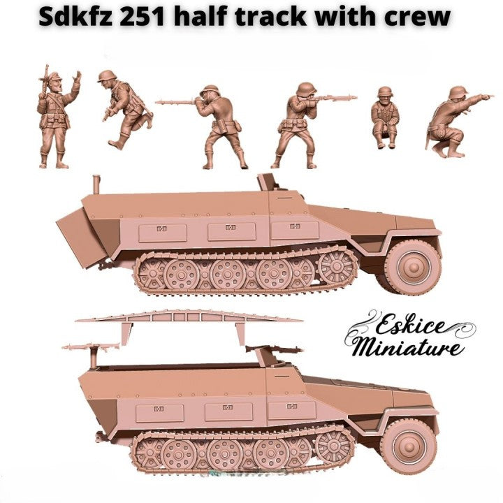 Sdkfz 251 with crew