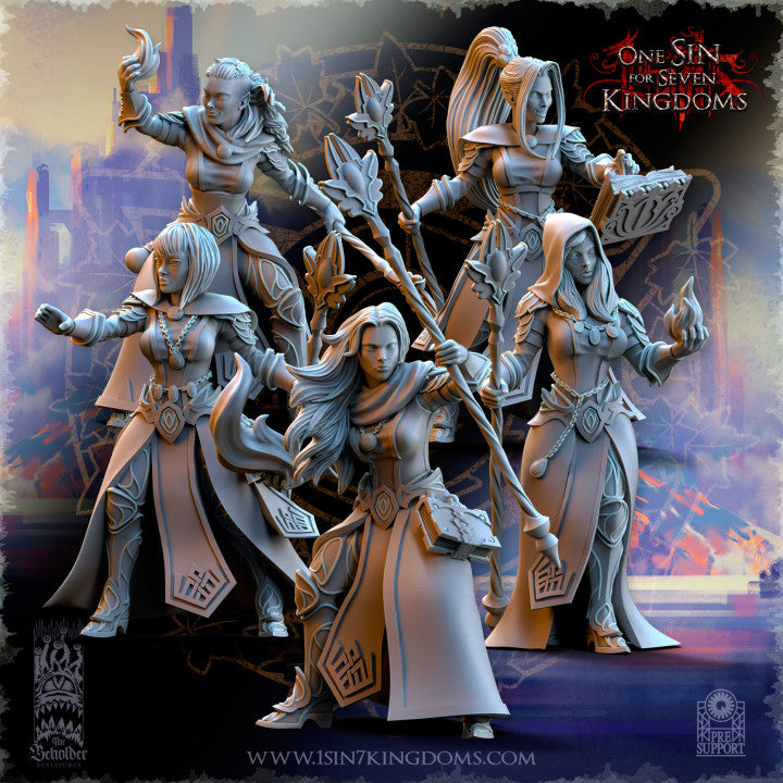 Silvermoor Elves Sorceresses of the Inner Circle