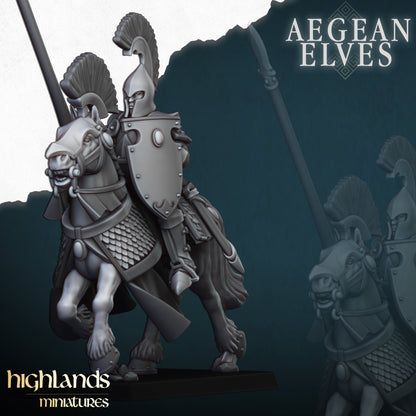 Aegean Elves Mounted Lancers