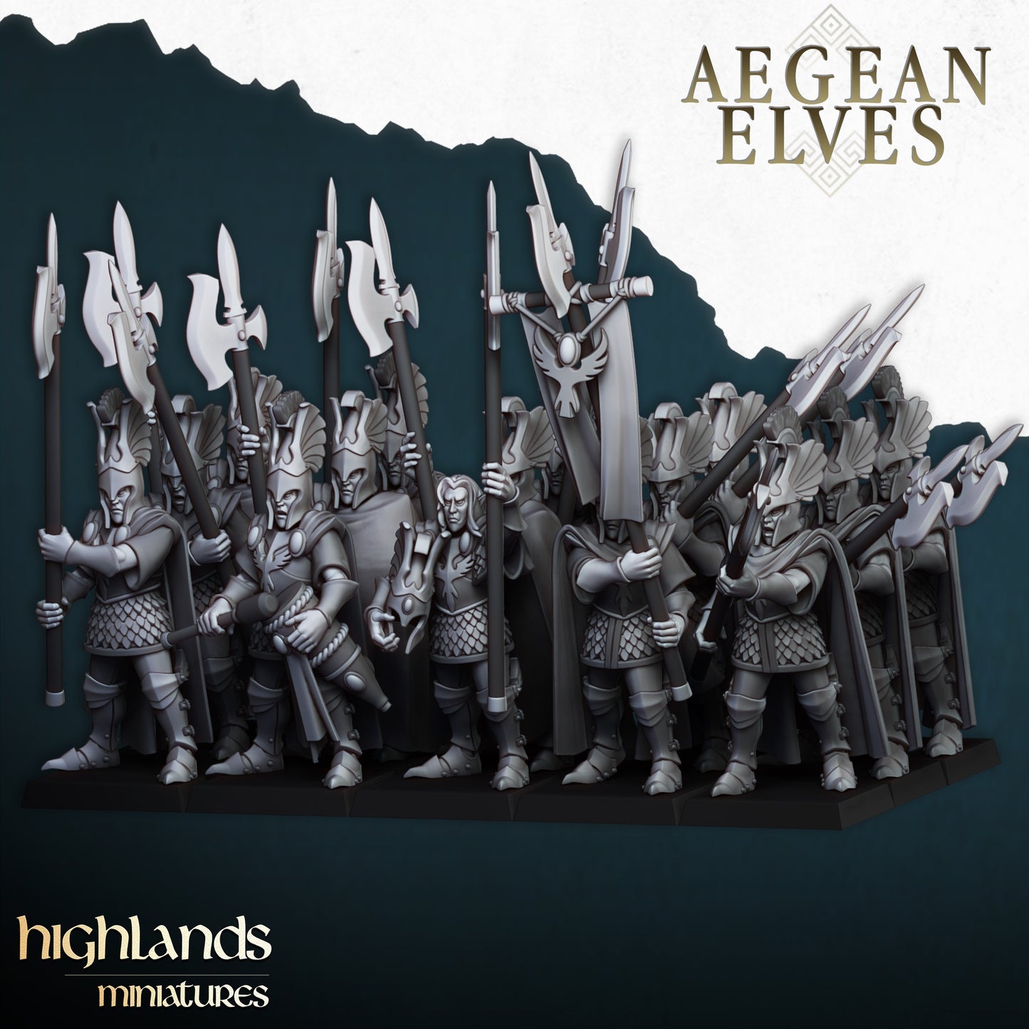 Aegean Elves Mycenaean Guard