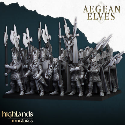 Aegean Elves Mycenaean Guard