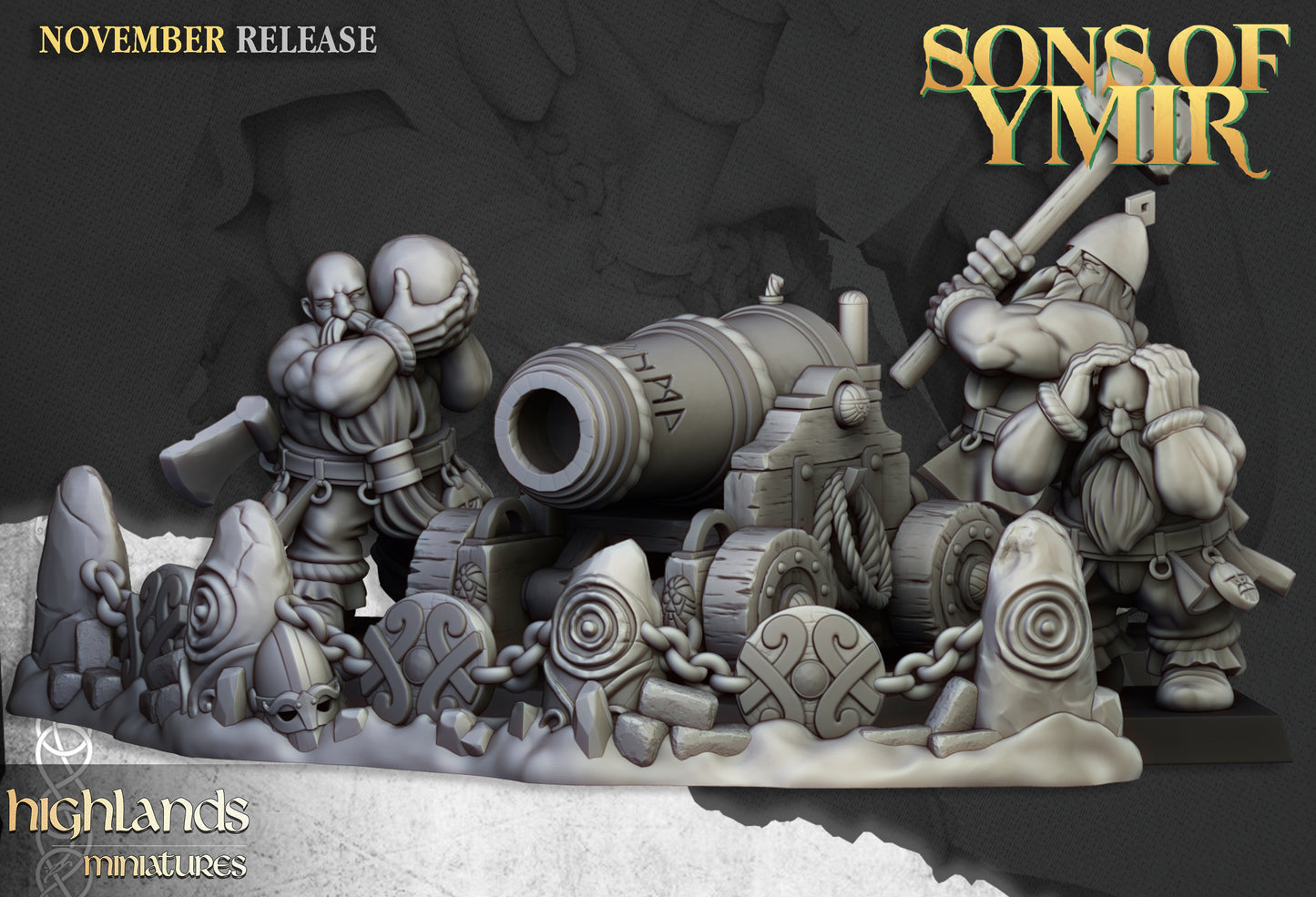 Sons of Ymir Dwarf Artillery set