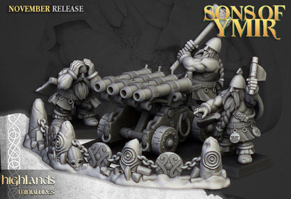 Sons of Ymir Dwarf Artillery set