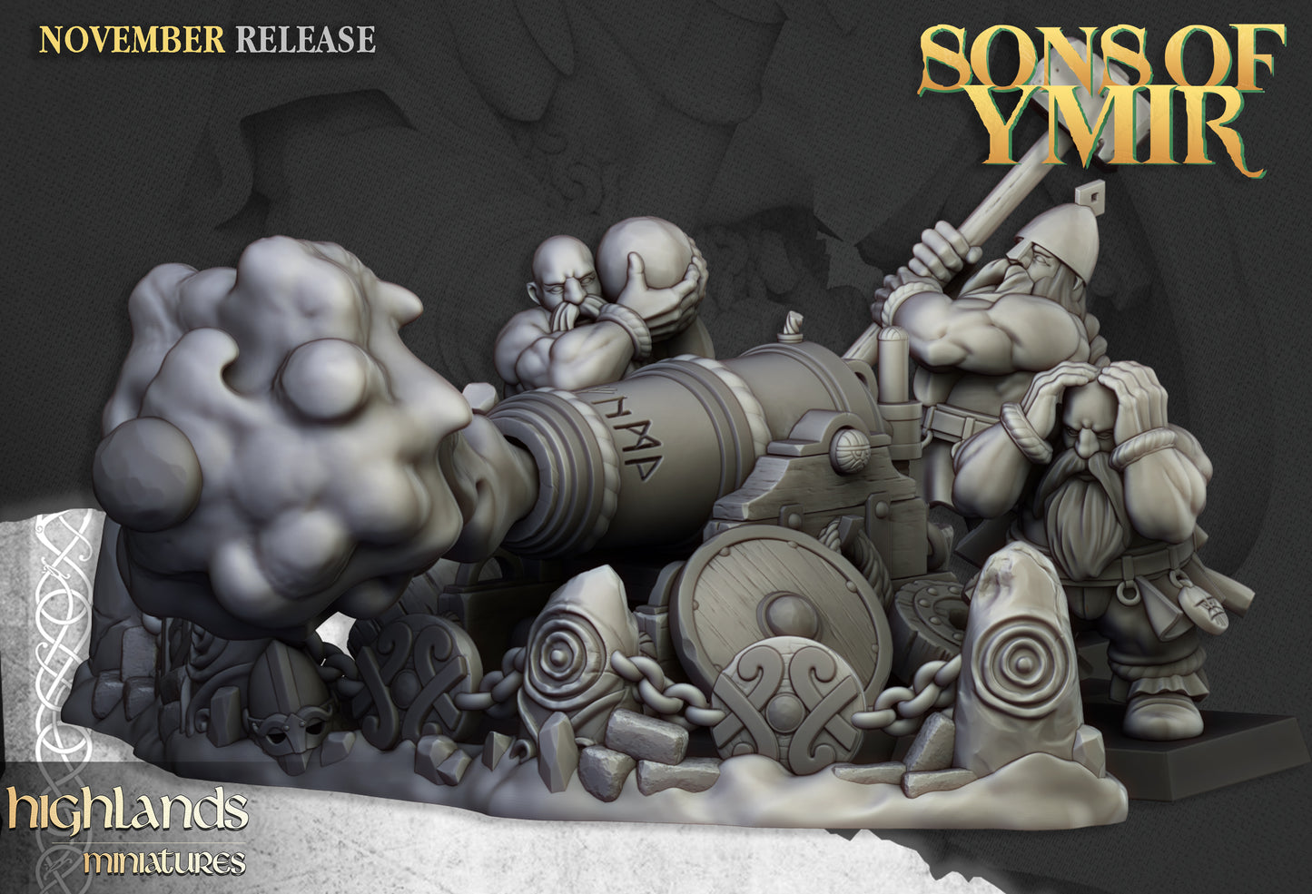 Sons of Ymir Dwarf Artillery set