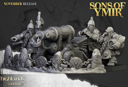 Sons of Ymir Dwarf Artillery set