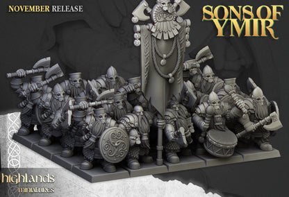 Sons of Ymir Dwarf Huscarls