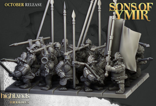 Sons of Ymir Dwarf Pikemen