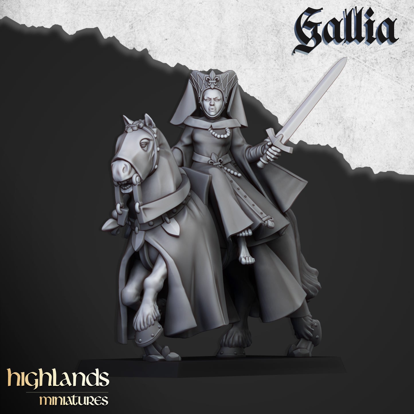 Kingdom of Gallia Mounted Damsel