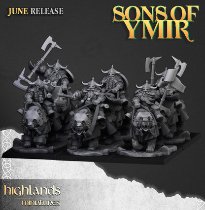 Sons of Ymir Dwarf Heavy Bear Cavalry