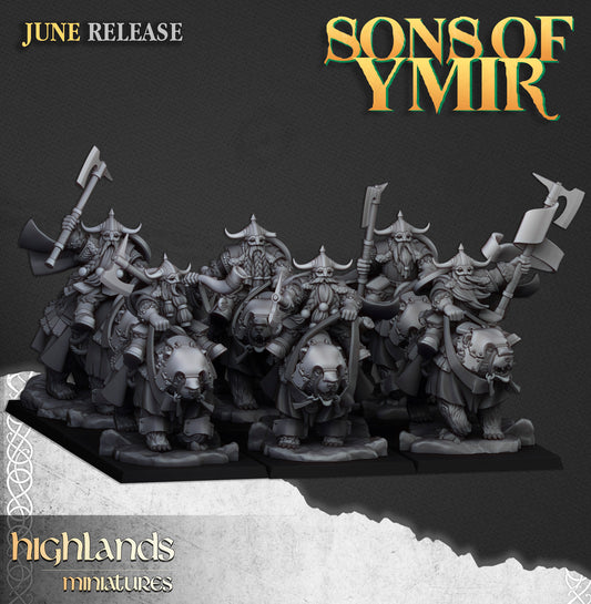 Sons of Ymir Dwarf Heavy Bear Cavalry