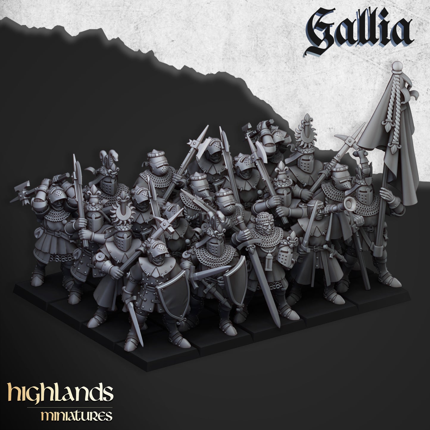 Kingdom of Gallia Foot Knights