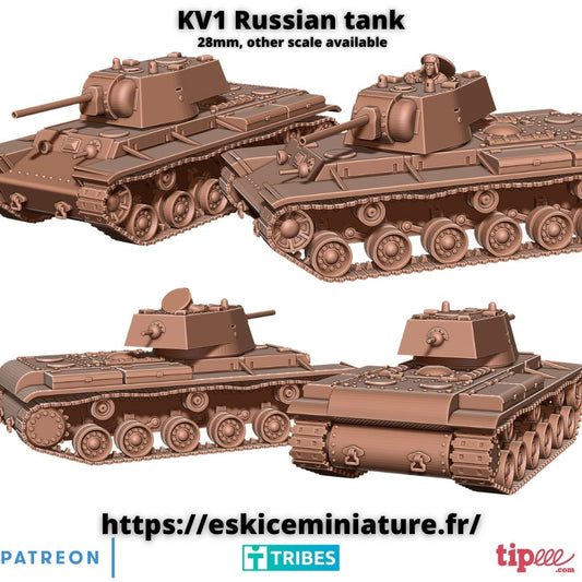 KV1 Russian tank