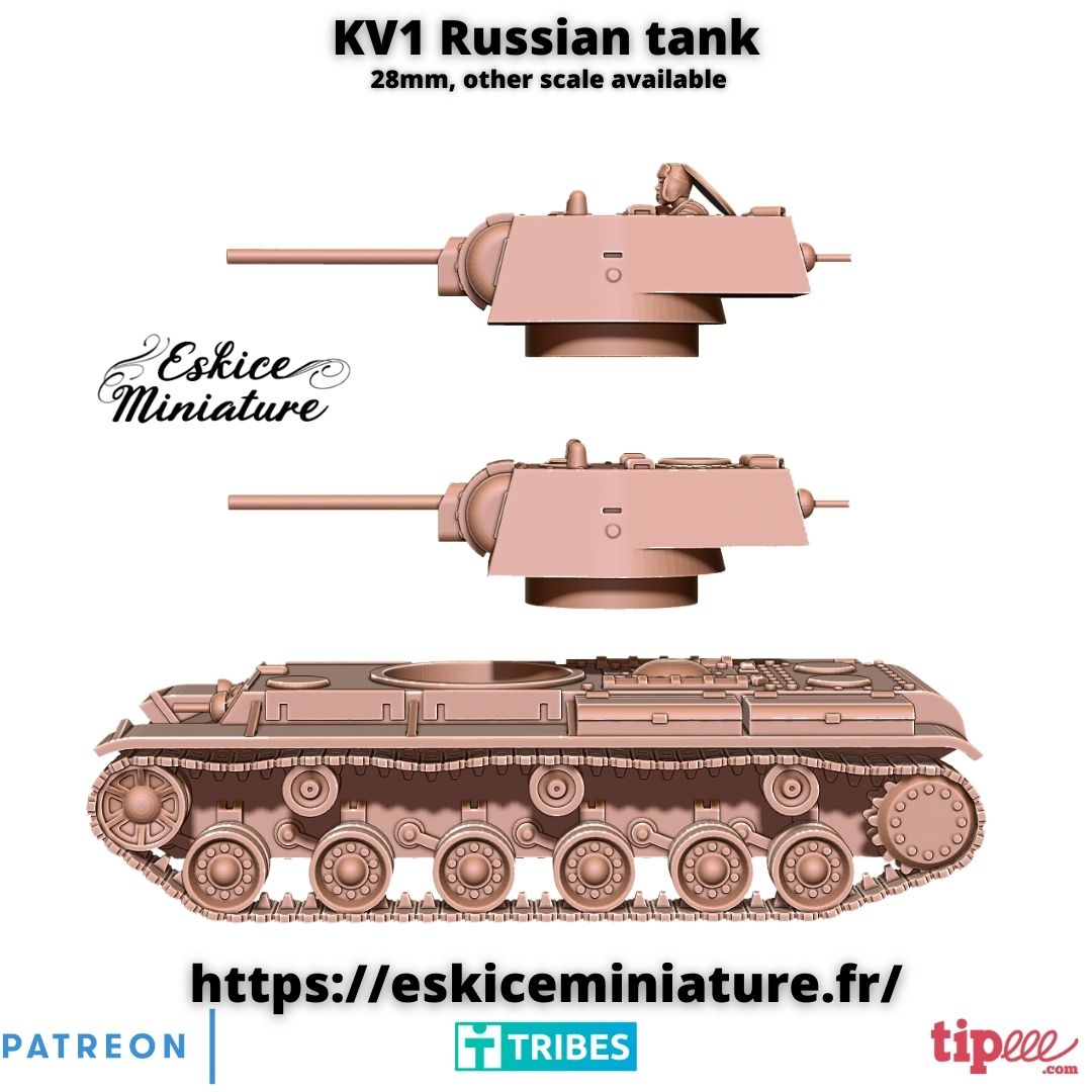 KV1 Russian tank