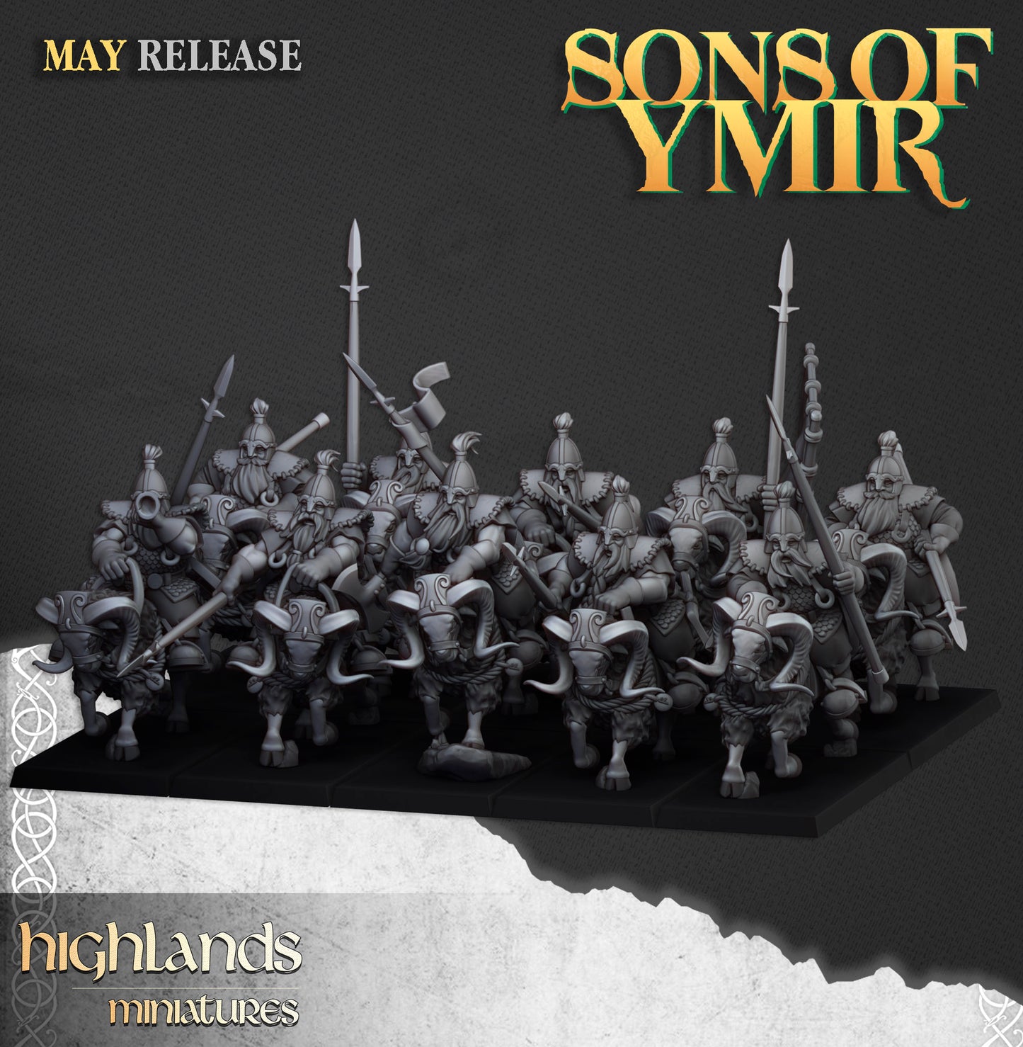 Sons of Ymir Mounted Dwarfs