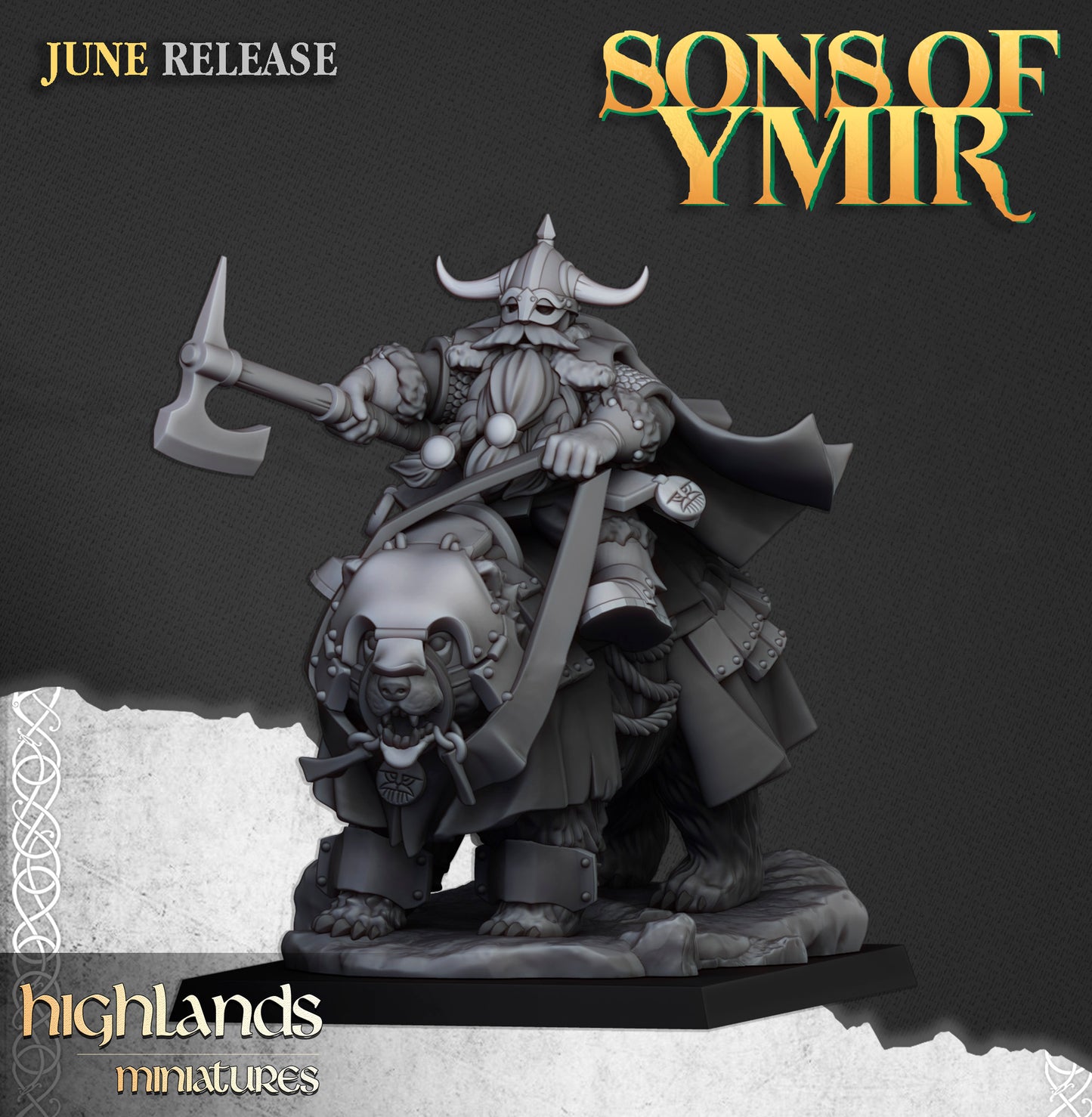 Sons of Ymir Dwarf Heavy Bear Cavalry