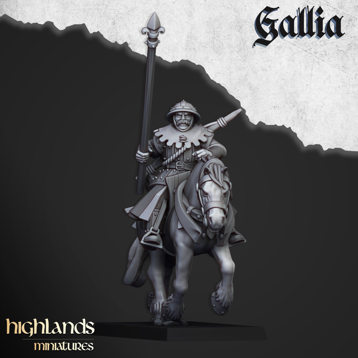 Kingdom of Gallia Mounted men at arms