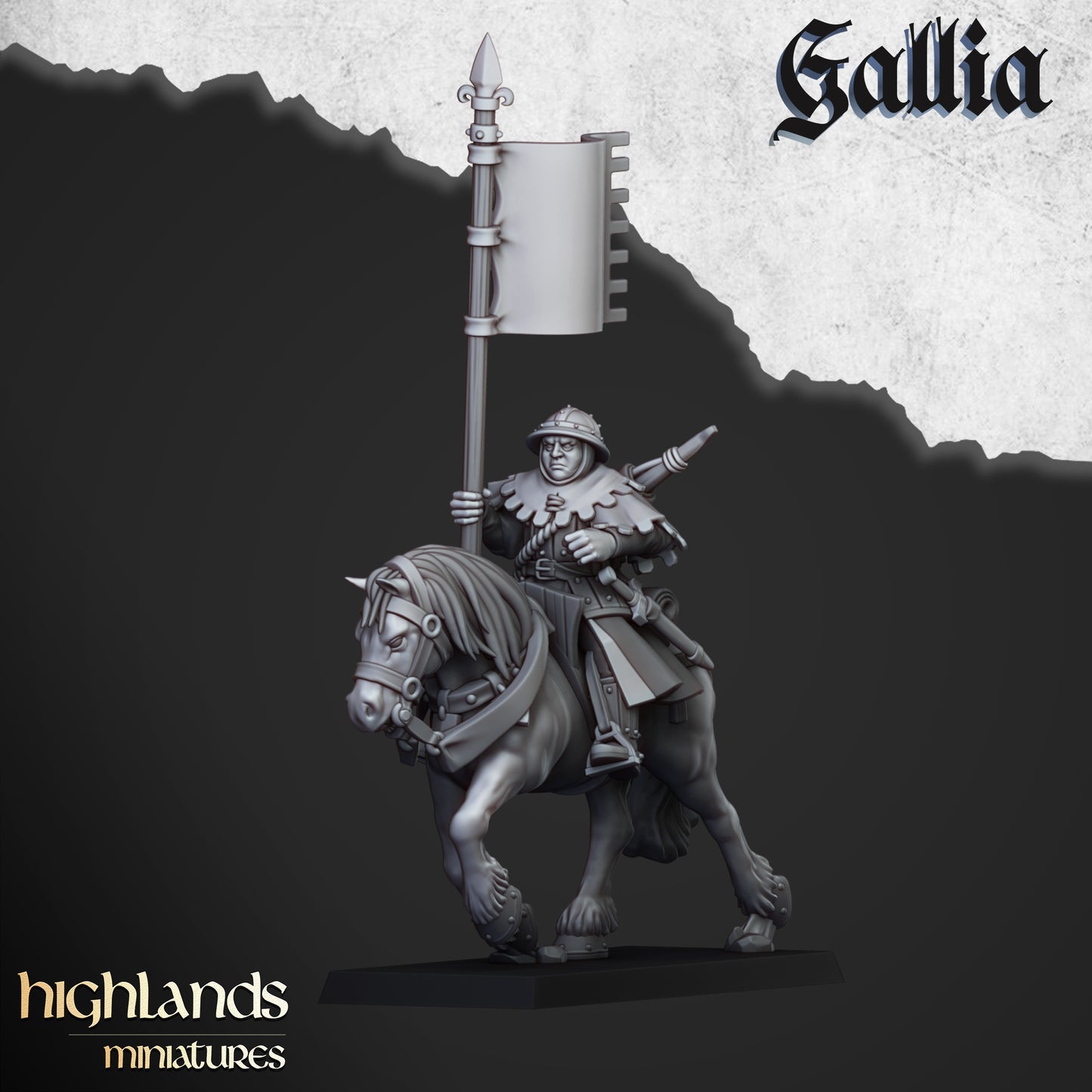 Kingdom of Gallia Mounted men at arms