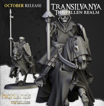 Transilvanya The Fallen Realm Mounted Skeleton Knights