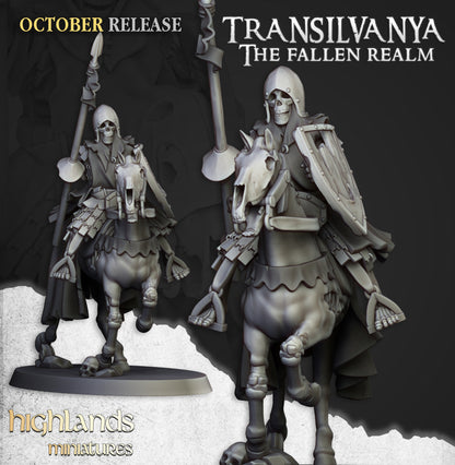 Transilvanya The Fallen Realm Mounted Skeleton Knights