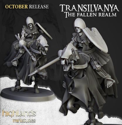 Transilvanya The Fallen Realm Mounted Skeleton Knights