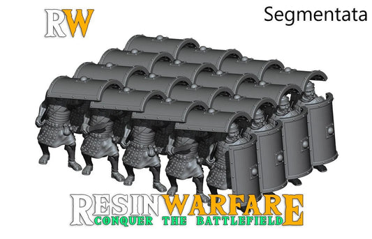 Sons of Mars Legionary Heavy Infantry in Testudo Formation