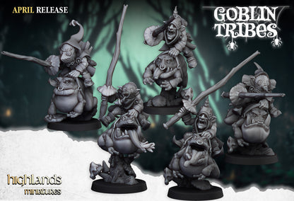 Swamp Goblin Frog Riders