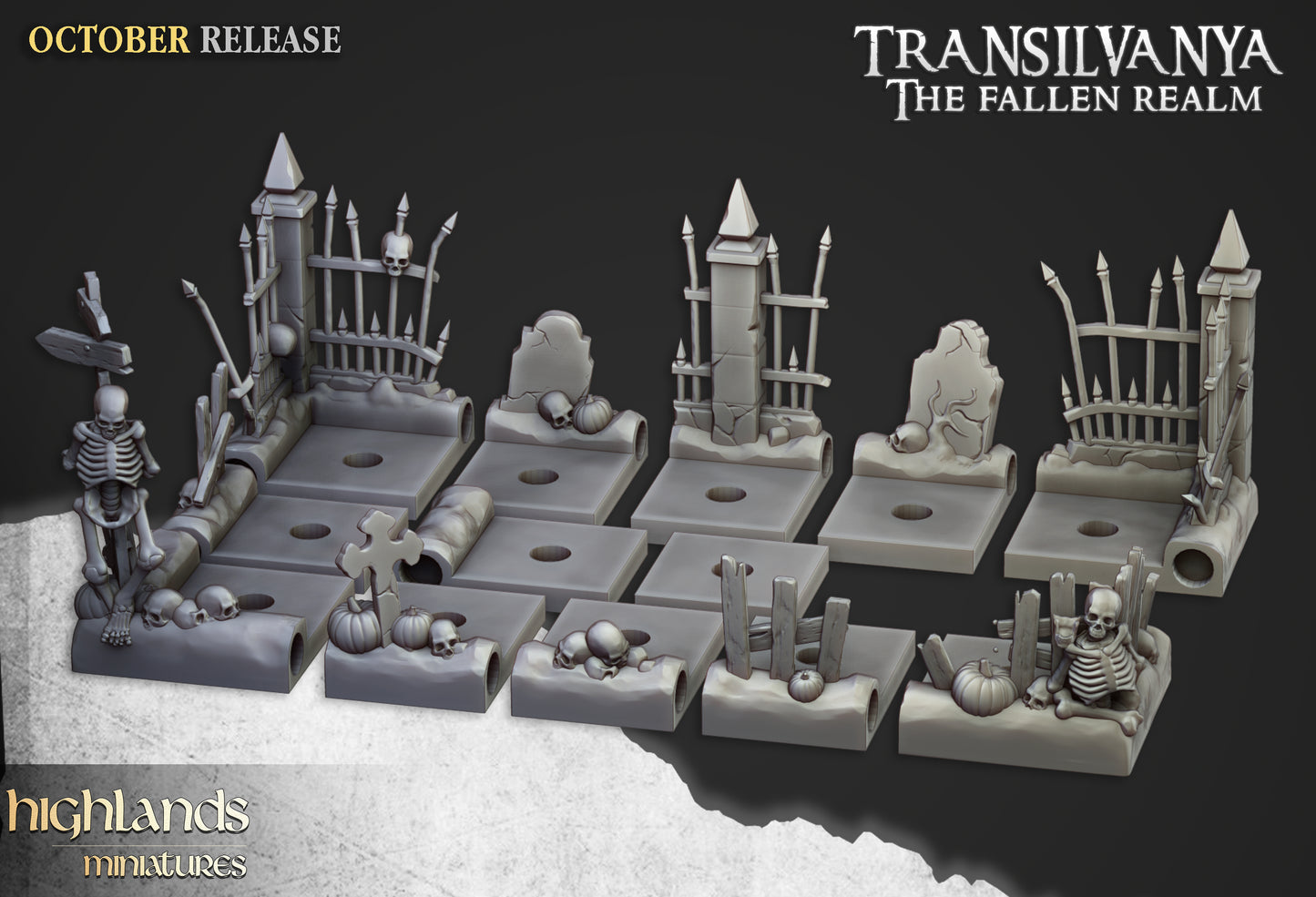 Transilvanya The Fallen Realm Movement Trays