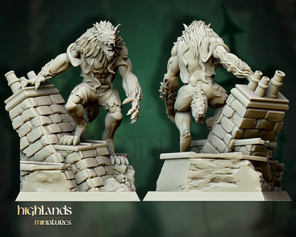 Transilvanya The Fallen Realm Werewolves Unit