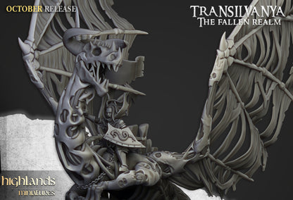 Transilvanya The Fallen Realm Vampire on Zombie Dragon